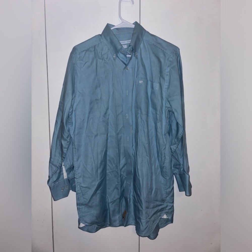 Southern Tide blue long sleeve button down